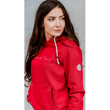 Hoodie Equithème Britney Kers Rood