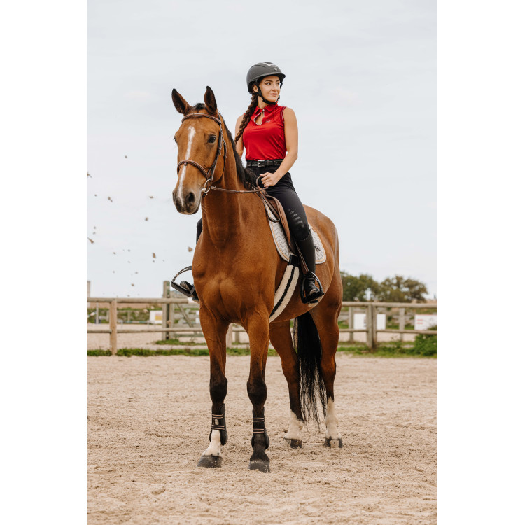 Polo Equithème Sarah zonder mouwen Polo Equithème Sarah zonder mouwen