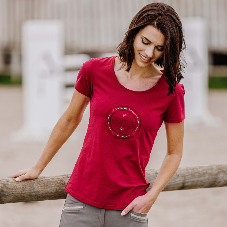 T-shirt Equithème Anna korte mouwen T-shirt Equithème Anna korte mouwen