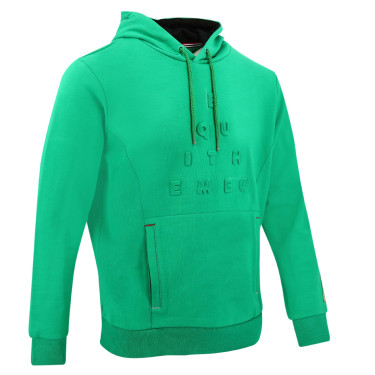Sweat Equithème Camille unisex met capuchon Groen