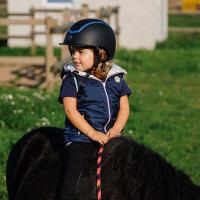 Omkeerbaar jack Equithème Mady Marineblauw