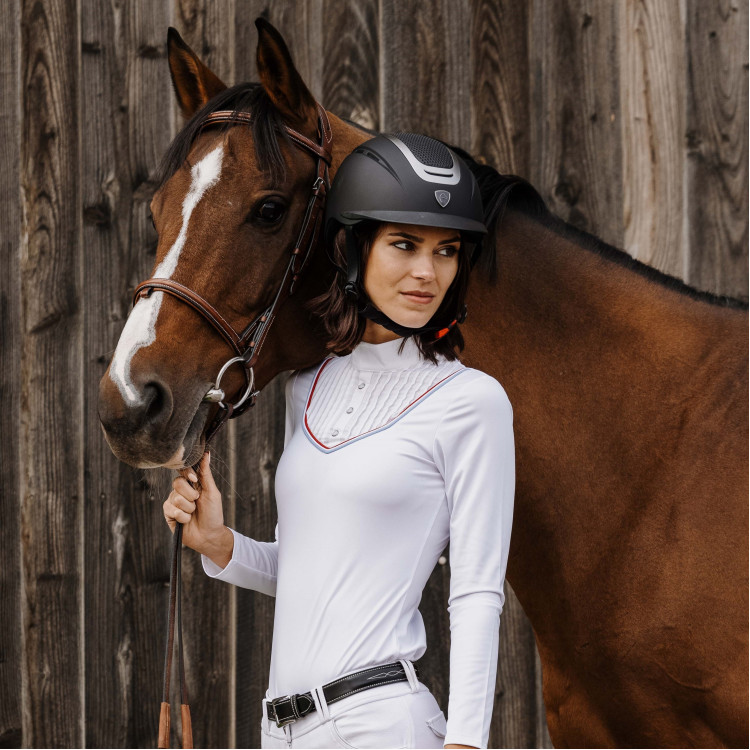 Polo Equithème Cabourg lange mouwen Polo Equithème Cabourg lange mouwen