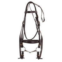 Bridon Excelsior Trekpaard Havana Bruin Bridon Excelsior Trekpaard Havana Bruin