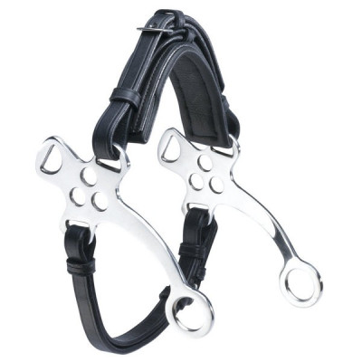 Hackamore Eric Thomas Inox Zwart