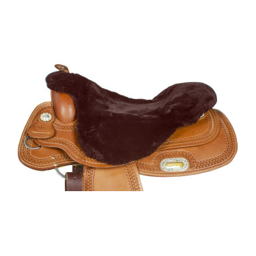 Western schapenvacht zadelhoes Umbria Equitazione Bruin Western schapenvacht zadelhoes Umbria Equitazione Bruin