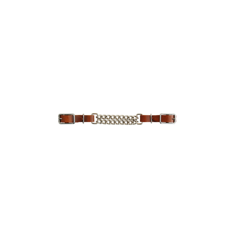 Lakota lederen armband met dubbele ketting