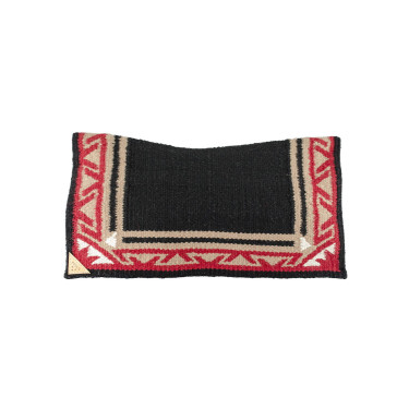 Western zadeldek Pool's Star-pro van wol 38 x 34 cm RN2-LTE Multicolor