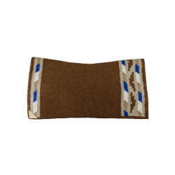 Western zadeldek Pool's Star-pro van wol 38 x 34 cm RN5-LTB Multicolor