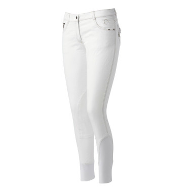 Jeans dames Equithème Texas Wit