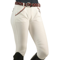 Broek Frankrijk Collectie dames Flags & Cup Wit