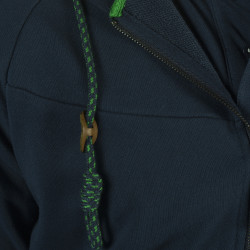 Herenvest met rits Mako Flags & Cup Marineblauw