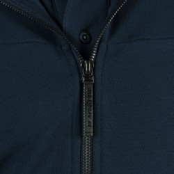 Herenvest met rits Mako Flags & Cup Marineblauw