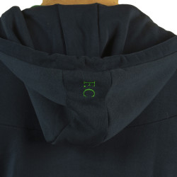 Herenvest met rits Mako Flags & Cup Marineblauw