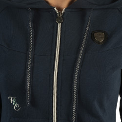 Damesvest met rits Naousa Flags & Cup Marineblauw