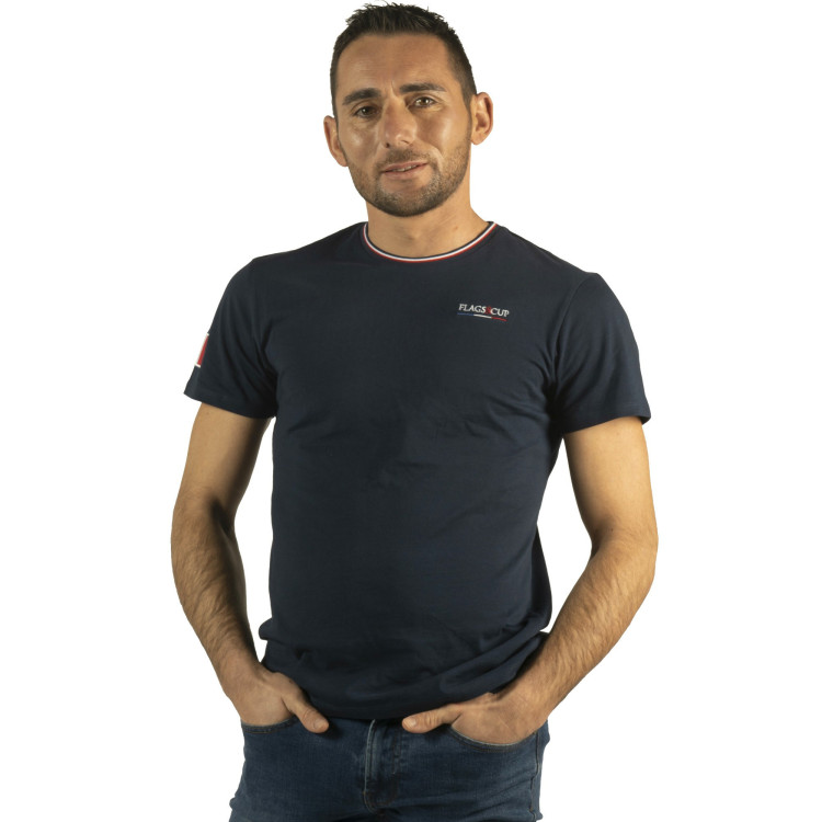 Heren T-shirt Frankrijk Collectie Flags & Cup