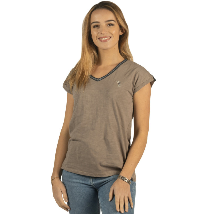 Dames T-Shirt Janina Flags & Cup