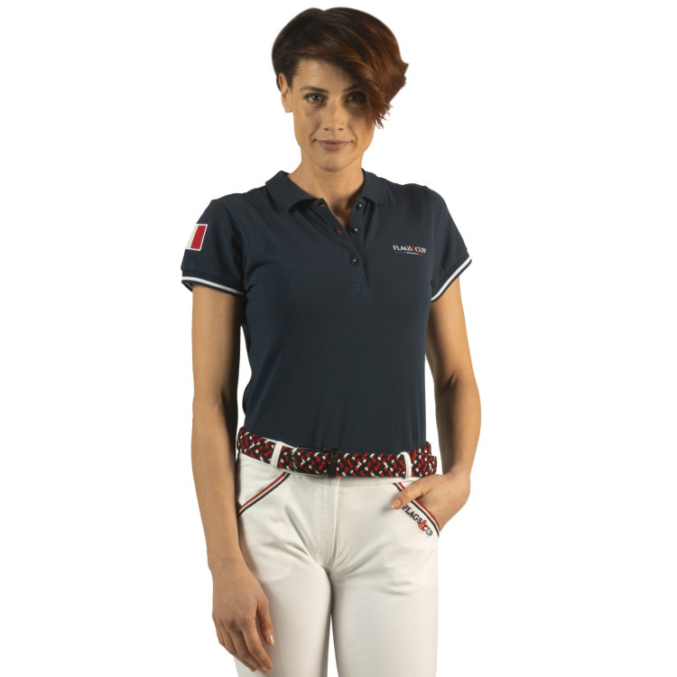 Damespolo Frankrijk Collectie Flags & Cup