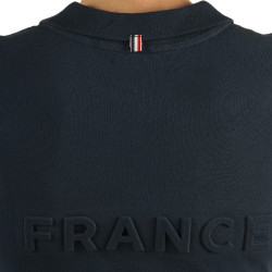 Damen-Poloshirt France Collection Flags & Cup Marineblauw