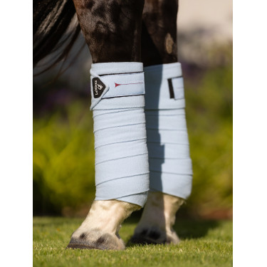LeMieux Luxury polobandages Mist Blauw
