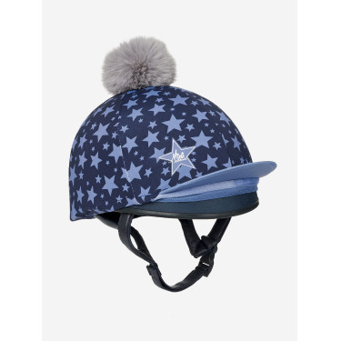 Mini LeMieux toque voor helm Indigo Blauw