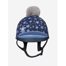 Mini LeMieux toque voor helm Indigo Blauw