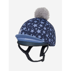 Mini LeMieux toque voor helm Indigo Blauw