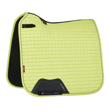 LeMieux Suede Dressuur Zadeldek Kiwi Kaki