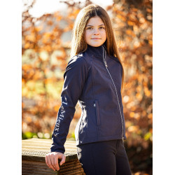 Softshell jas LeMieux Elite Young Rider Marineblauw