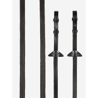 Rubberen teugels LeMieux Zwart