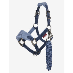 Halster schapenvacht Vogue Mini LeMieux met halstertouw Halster schapenvacht Vogue Mini LeMieux met halstertouw